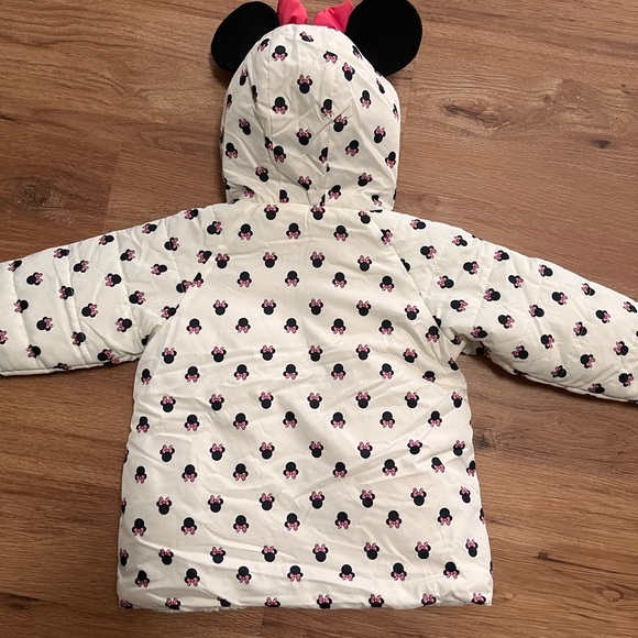 Disney Minnie Mouse hooded jacket, size 5, NWT - Picture 2 of 5